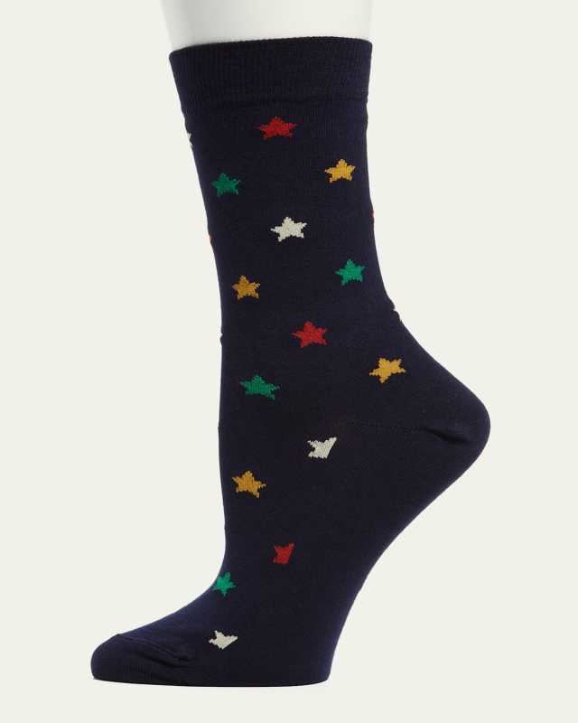 Christmas Book Crew Socks